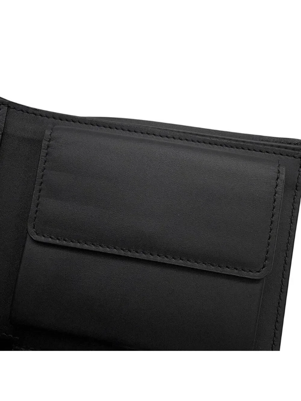 Loewe Bifold Wallet Coin Soft Grain Calf Leather Black